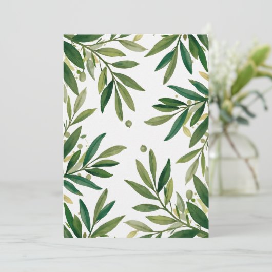 Personalisierte Hochzeit Einladung (Stehend Vorderseite)