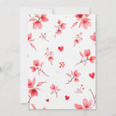 Personalisierte Hochzeit Einladung (Vorderseite)