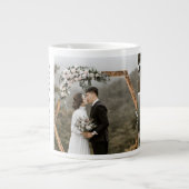 Personalisierte Hochzeit Foto Grill Kaffee Tasse (Vorderseite)