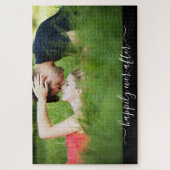 Personalisierte Hochzeit Foto Jigsaw Puzzle (Vertikal)