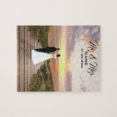 Personalisierte Hochzeit Foto Jigsaw Puzzle (Horizontal)