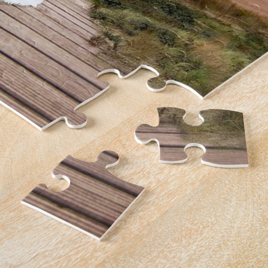 Personalisierte Hochzeit Foto Jigsaw Puzzle (Seite)