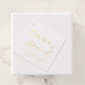 Personalisierte Hochzeit Geschenkanhänger (Mit Box)