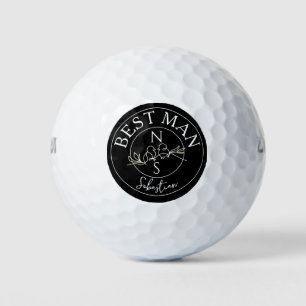 Personalisierte Hochzeit Golfball