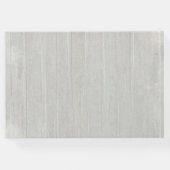 Personalisierte Hochzeit mit nautischem Wetter Gästebuch (Rückseite)