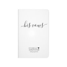 Personalisierte Hochzeit mit schwarzem Script