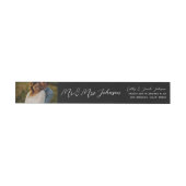 Personalisierte Hochzeit Mr. and Mrs. Newlyweds Fo (Person)