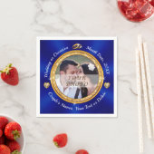 Personalisierte Hochzeit Napkins BULK mit Ihrem FO Serviette (Beispiel)