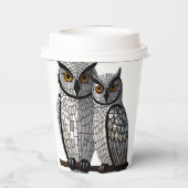 Personalisierte Hochzeit Pappbecher (Rückseite)