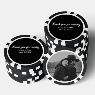 Personalisierte Hochzeit Poker Chip Gefallen Viele