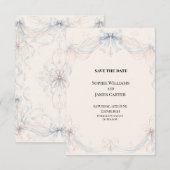 Personalisierte Hochzeit - Rettet das Datum Save The Date (Vorne/Hinten)