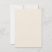 Personalisierte Hochzeit - Rettet das Datum Save The Date (Rückseite)