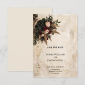 Personalisierte Hochzeit - Rettet das Datum Save The Date (Vorne/Hinten)