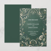Personalisierte Hochzeit - Save the Date (Vorne/Hinten)