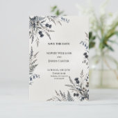 Personalisierte Hochzeit Save the Date (Stehend Vorderseite)