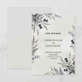 Personalisierte Hochzeit Save the Date (Vorne/Hinten)