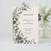 Personalisierte Hochzeit - Save the Date (Stehend Vorderseite)