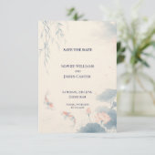 Personalisierte Hochzeit - Save the Date (Stehend Vorderseite)