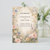 Personalisierte Hochzeit - Save the Date (Stehend Vorderseite)
