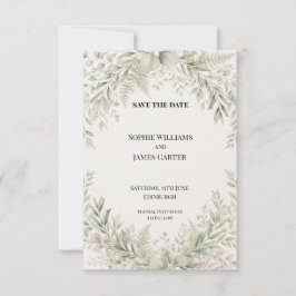 Personalisierte Hochzeit - Save the Date