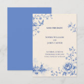 Personalisierte Hochzeit Save the Date (Vorne/Hinten)
