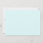Personalisierte Hochzeit 'Save the Date' Aquarellb (Rückseite)