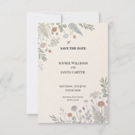 Personalisierte Hochzeit - Save-the-Date-Karte Save The Date