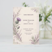 Personalisierte Hochzeit - Save-the-Date-Karte Save The Date (Stehend Vorderseite)
