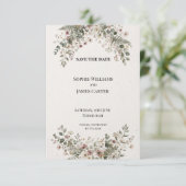 Personalisierte Hochzeit - Save-the-Date-Karte Save The Date (Stehend Vorderseite)