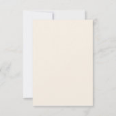 Personalisierte Hochzeit - Save-the-Date-Karte Save The Date (Rückseite)