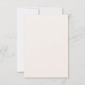 Personalisierte Hochzeit - Save-the-Date-Karte Save The Date (Rückseite)