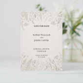 Personalisierte Hochzeit - Save-the-Date-Karte Save The Date (Stehend Vorderseite)