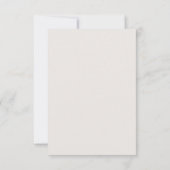 Personalisierte Hochzeit - Save-the-Date-Karte Save The Date (Rückseite)