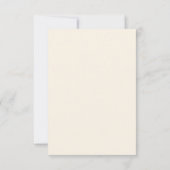 Personalisierte Hochzeit - Save-the-Date-Karte Save The Date (Rückseite)