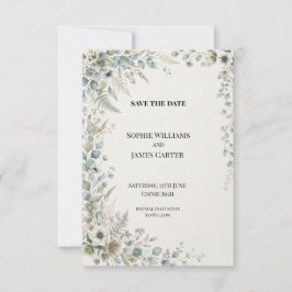 Personalisierte Hochzeit - Save-the-Date-Karte Save The Date