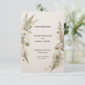 Personalisierte Hochzeit - Save-the-Date-Karte Save The Date (Stehend Vorderseite)