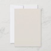 Personalisierte Hochzeit - Save-the-Date-Karte Save The Date (Rückseite)