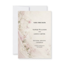 Personalisierte Hochzeit - Save-the-Date-Karte