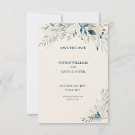 Personalisierte Hochzeit - Save-the-Date-Karte Save The Date