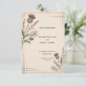 Personalisierte Hochzeit - Save-the-Date-Karte Save The Date (Stehend Vorderseite)