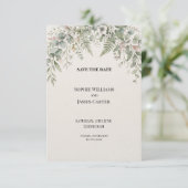 Personalisierte Hochzeit - Save-the-Date-Karte Save The Date (Stehend Vorderseite)