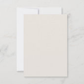 Personalisierte Hochzeit - Save-the-Date-Karte Save The Date (Rückseite)