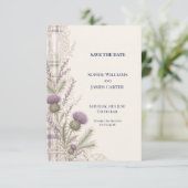 Personalisierte Hochzeit - Save-the-Date-Karte Save The Date (Stehend Vorderseite)