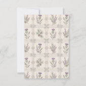 Personalisierte Hochzeit - Save-the-Date-Karte Save The Date (Rückseite)