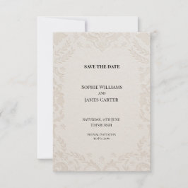 Personalisierte Hochzeit - Save-the-Date-Karte Save The Date