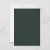 Personalisierte Hochzeit - Save-the-Date-Karte Save The Date (Rückseite)