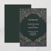 Personalisierte Hochzeit - Save-the-Date-Karte Save The Date (Vorne/Hinten)