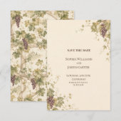 Personalisierte Hochzeit - Save-the-Date-Karte Save The Date (Vorne/Hinten)