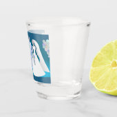 Personalisierte Hochzeit Schnapsglas (Rechts)