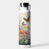 Personalisierte Hochzeit Trinkflasche (Vorne)
